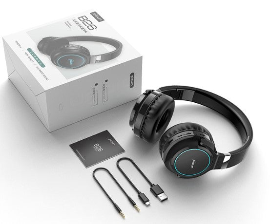Buy Bluetooth Earphones With Headworn Luminous Folding - Premium Wireless Headset