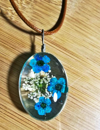 Buy Dried Eternal Flower Specimens Necklaces - Trendy Floral Jewelry