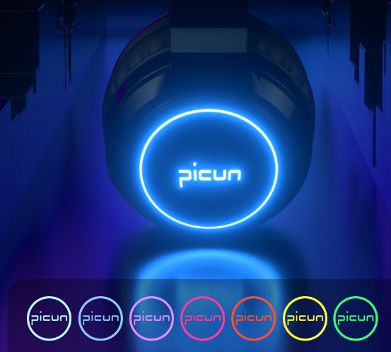 Buy Bluetooth Earphones With Headworn Luminous Folding - Premium Wireless Headset