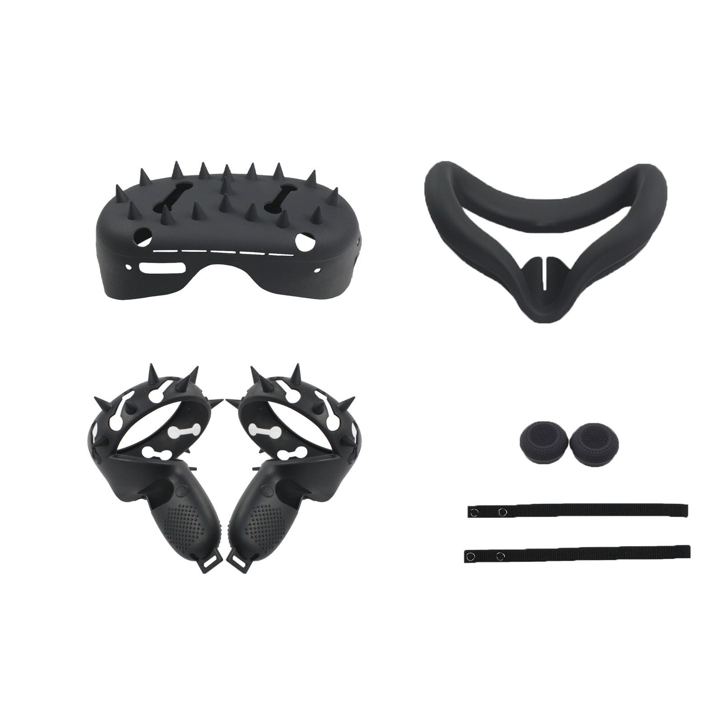Oculus Quest 2 Barbed Front Cover Barbed Gloves Plus Face Shield