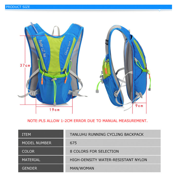 Buy Backpack Marathon Cycling Bag Hydration Bag - Stay Hydrated On-The-Go