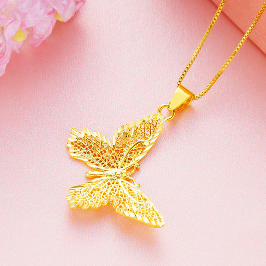 Buy Butterfly Pendant Chain Necklaces - Elegant Jewelry Collection
