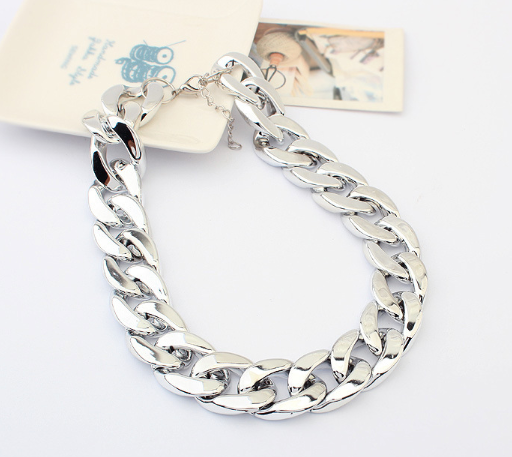 New Fashion Thick Chain Necklaces A214G Necklaces & Pendants Women's Jewelry