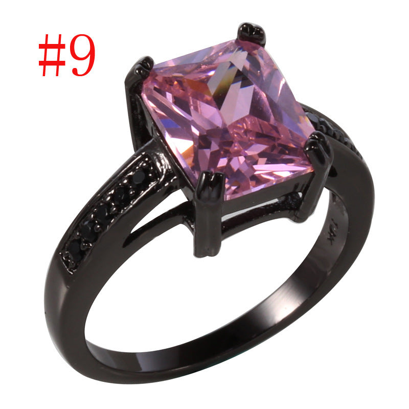 Buy European and American Jewelry Fashion Zircon Ring