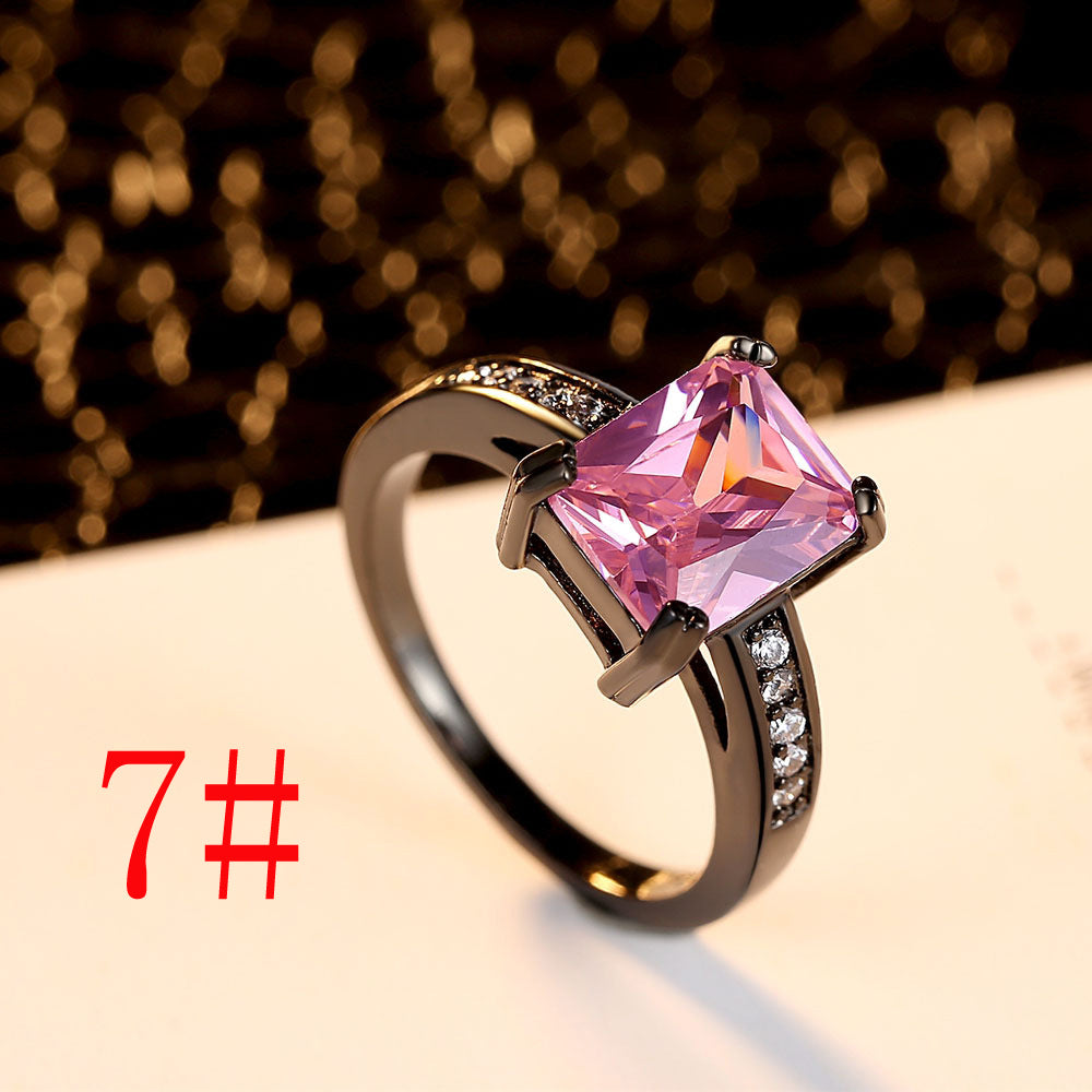 Buy European and American Jewelry Fashion Zircon Ring