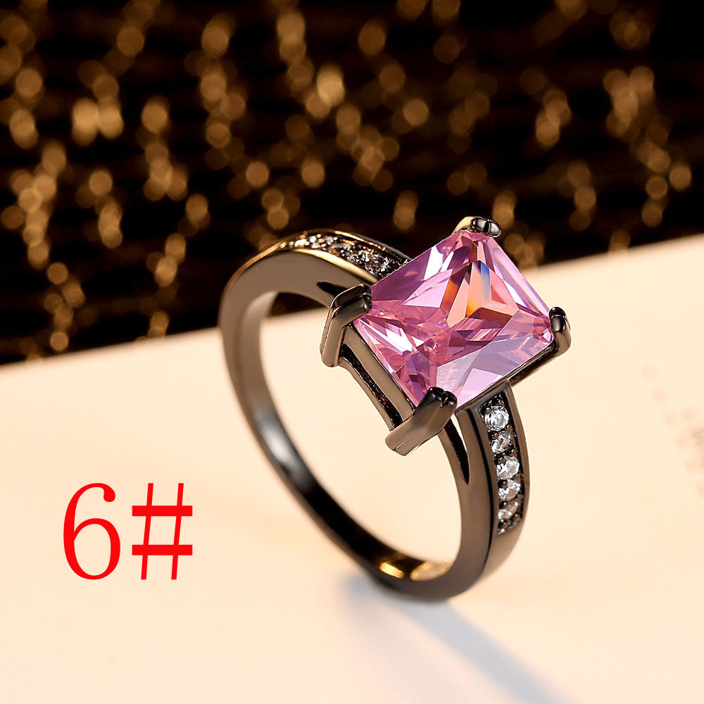 Buy European and American Jewelry Fashion Zircon Ring
