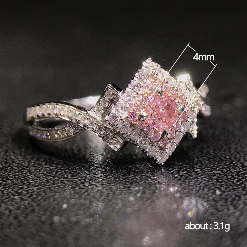 Buy Creative Cross-wound Diamond Zircon Ring - Elegant Fashion Accessories