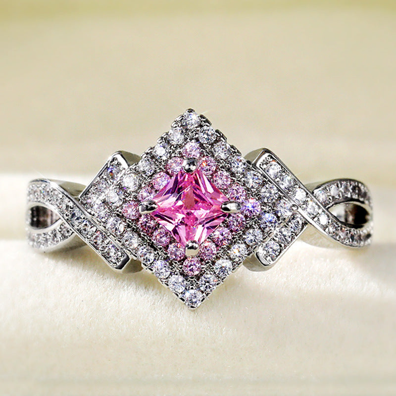 Buy Creative Cross-wound Diamond Zircon Ring - Elegant Fashion Accessories