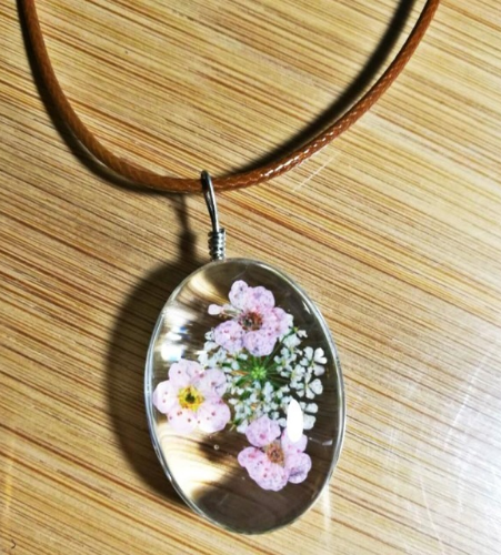 Buy Dried Eternal Flower Specimens Necklaces - Trendy Floral Jewelry