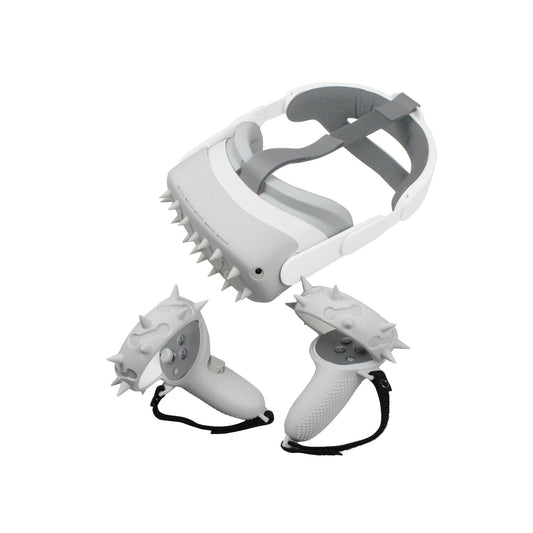Oculus Quest 2 Barbed Front Cover Barbed Gloves Plus Face Shield