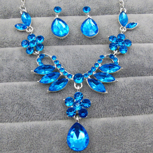Buy Europe and United States Trade Explosion Bride Diamond Jewelry Set