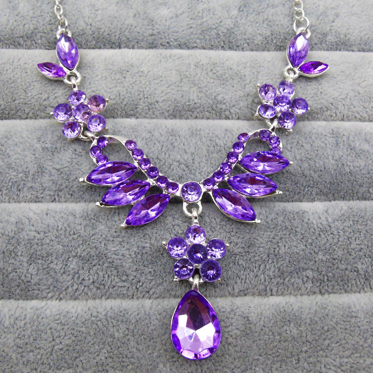 Buy Europe and United States Trade Explosion Bride Diamond Jewelry Set