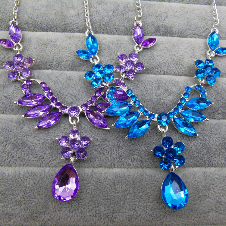 Buy Europe and United States Trade Explosion Bride Diamond Jewelry Set
