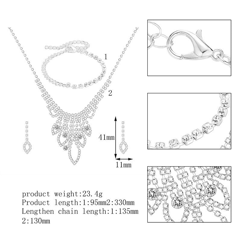 Buy Fashionable Bridal Jewelry Set - Elegant Wedding Necklace