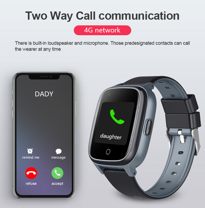 Buy Elderly Positioning Smart Watch - Stay Connected & Safe