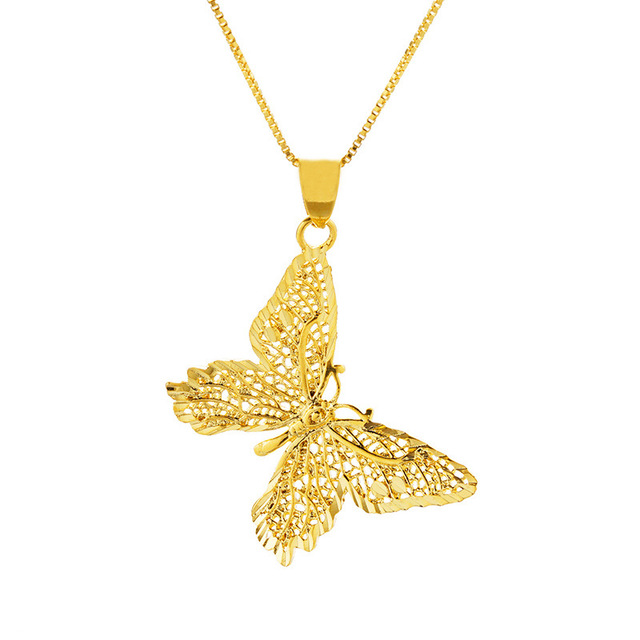 Buy Butterfly Pendant Chain Necklaces - Elegant Jewelry Collection