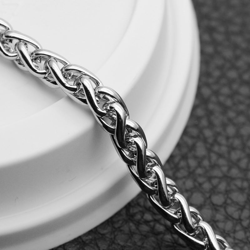 Titanium steel necklaces for men