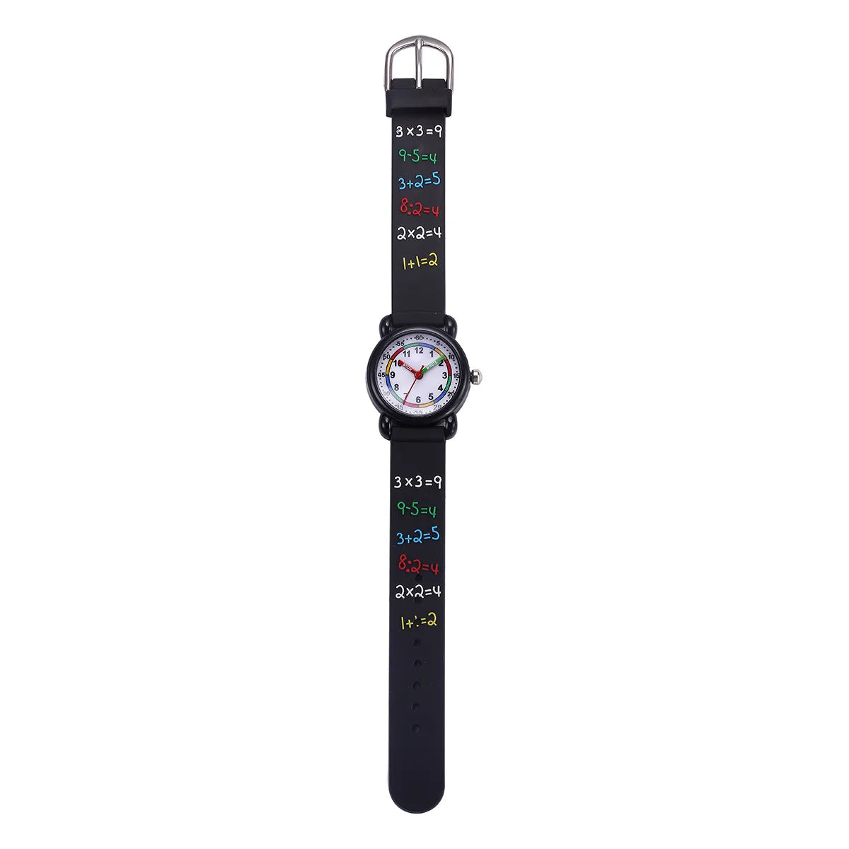 Children's Brand Cartoon Watch Waterproof Elementary School Students Color Dial Sports Time-aware Wrist Watch Christmas Gift