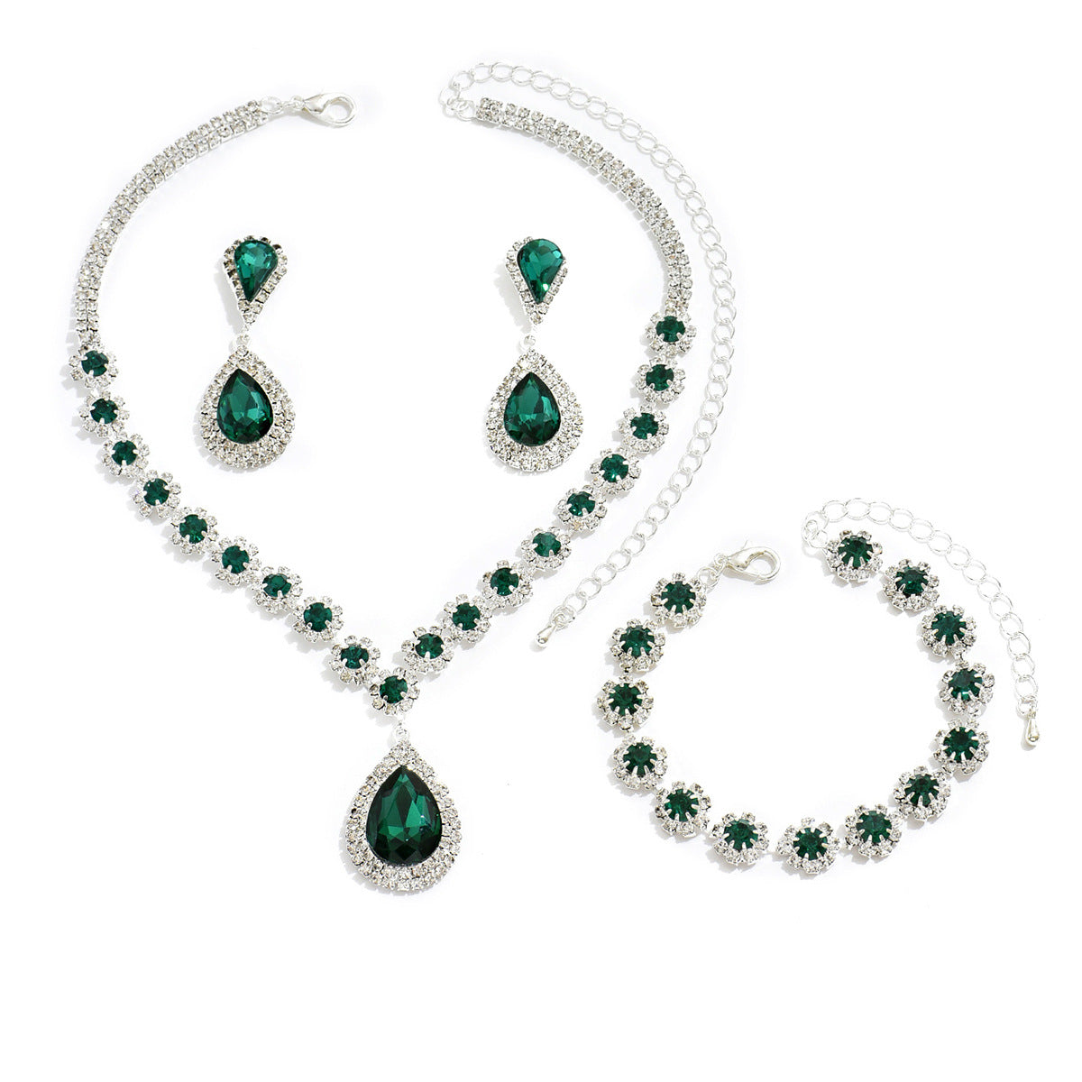 Buy Fashion Jewelry Bridal Jewelry Suit - Elegant Bridal Set