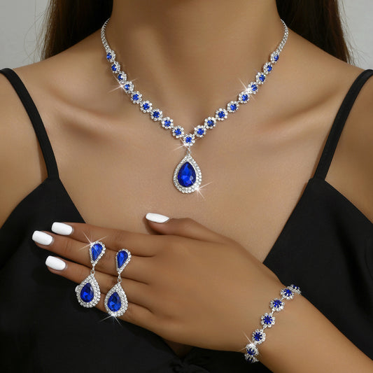  Buy Fashion Jewelry Bridal Jewelry Suit - Elegant Bridal Set