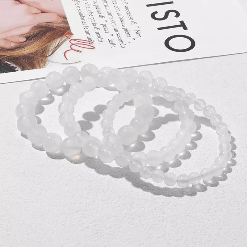 100% Natural Plaster Selenite Bracelet
