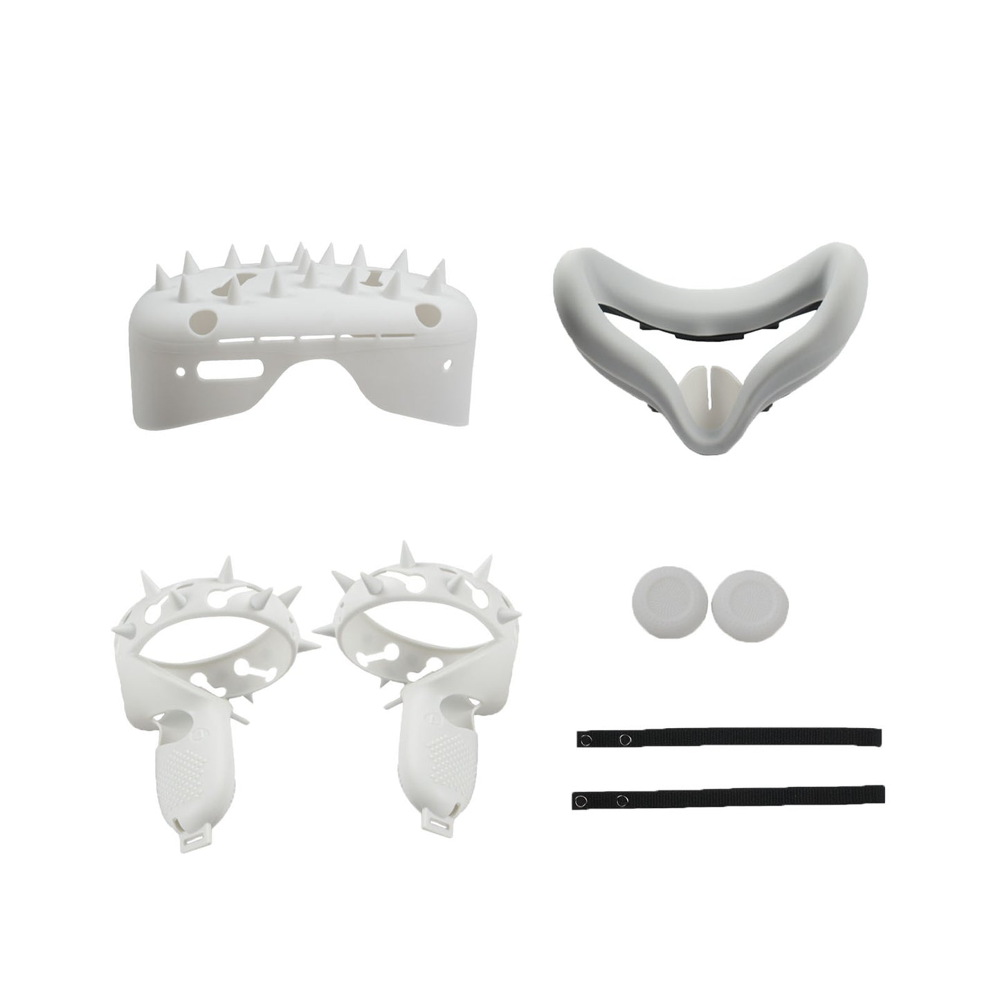 Oculus Quest 2 Barbed Front Cover Barbed Gloves Plus Face Shield