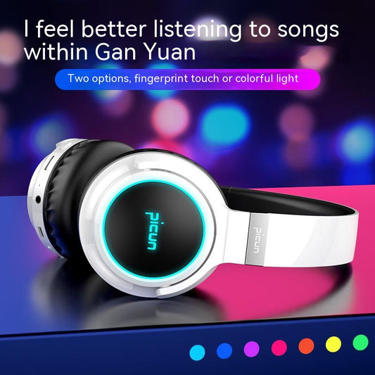 Buy Bluetooth Earphones With Headworn Luminous Folding - Premium Wireless Headset